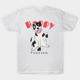 Dalmatian Pet happy forever T-Shirt T-Shirt